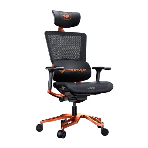 Cadeira Gamer Cougar Argo, ergonomica, aluminium, couro de PVC respiravel - 3MERGOCH-0001