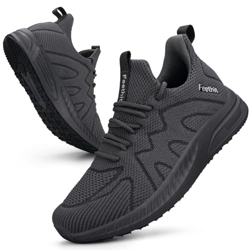 Image of Feethit Womens Running Shoes Tennis Walking Shoes Slip on Sneakers Lightweight Gym Shoes for Workout Work Travel Athletic