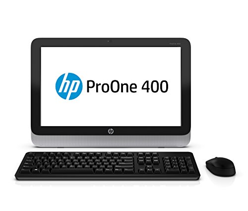 Image of HP 400 G1 All-in-One Non Touch Desktop / 19.5 Inch /Window 8.1 Pro /Intel Core i3-4130T / 2.9GHz / 4GB / 500GB / 3 Year HP Warranty (E8X86AV)