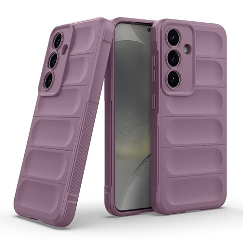 Image of Zapcase Back Case Cover for Samsung Galaxy S25 Plus 5G | Compatible for Samsung Galaxy S25 Plus 5G Back Cover | Liquid Silicon Magic Case with Camera Protection | Lavender