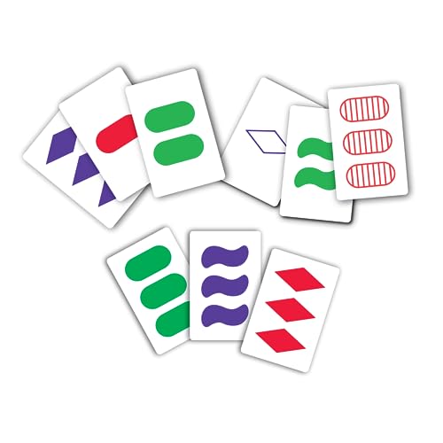 Galápagos, SET, Jogo de Cartas para Amigos, 1 a 20 jogadores, 20 minutos por partida