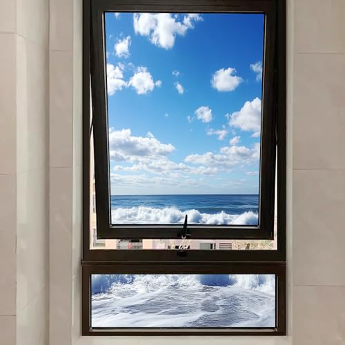 Vinilo Decorativo Adhesivo para Ventana Modern Ocean 15.7x23.6 pulgadas miniatura 7