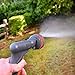 Pri Gardens Garden Hose Dual Sprayer & Sprinkler Nozzle, No Strain Click on Click off Trigger, 5 Spray Patterns