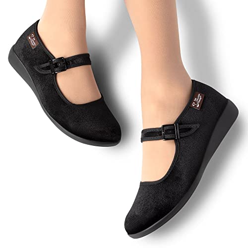 Hot Chocolate Design Chocolaticas Women's Mary Jane Flat Multicoloured HCD4