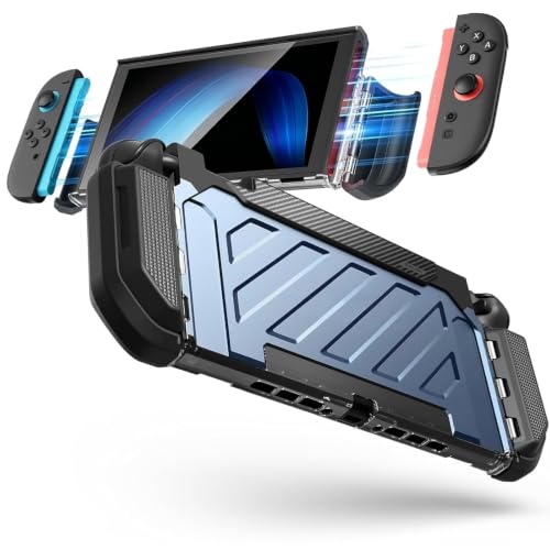 Image of SUPCASE Unicorn Beetle Pro Case for Nintendo Switch 2 2025, [Military-Grade Protection] [Joy Con Remove Friendly] Dockable Integrated Cover Accessories Compatible with Switch 2, Tilt