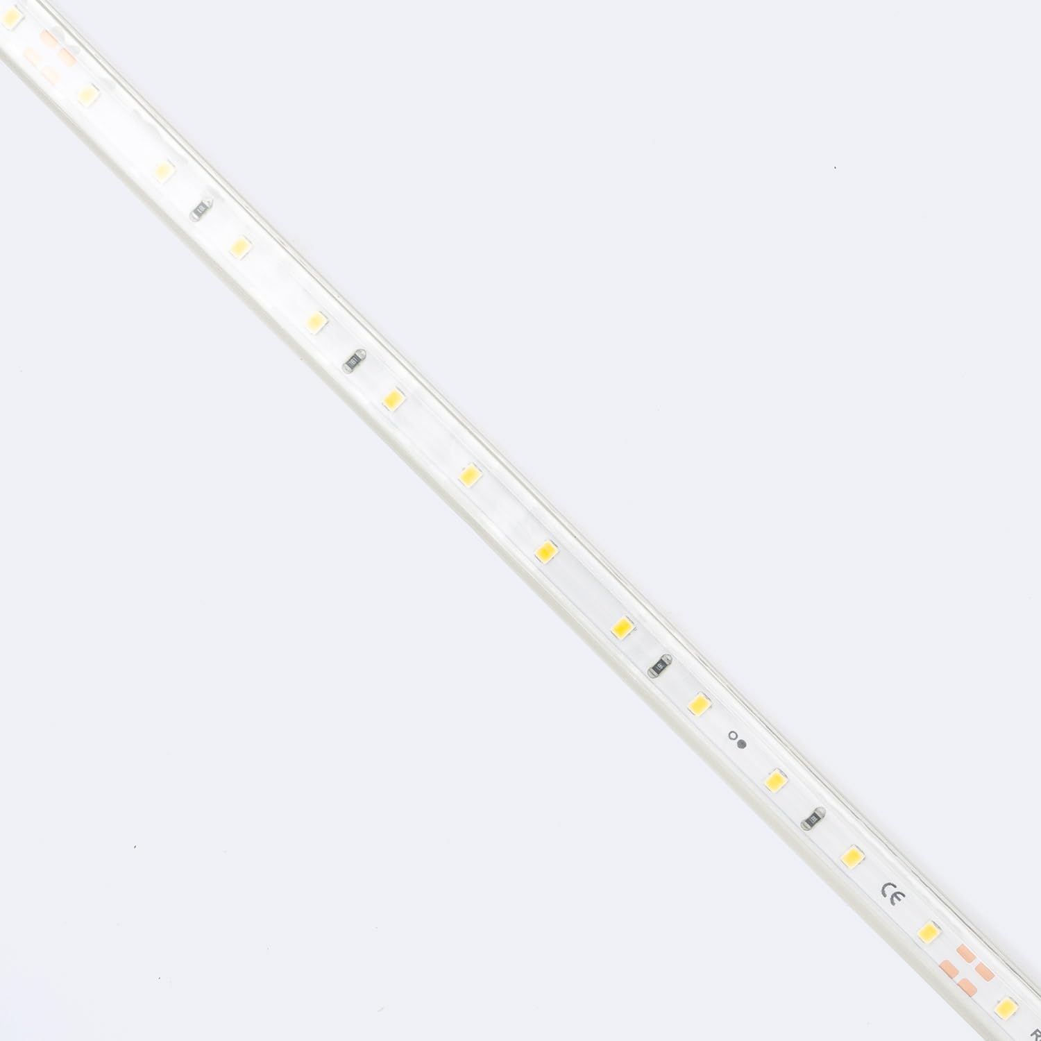 LEDKIA LIGHTING Tira LED Regulable 220V SMD 60 LED/m BOBINA 50m 6W/m 600lm/m Ancho 12mm Corte 20cm IP65 Blanco Neutro