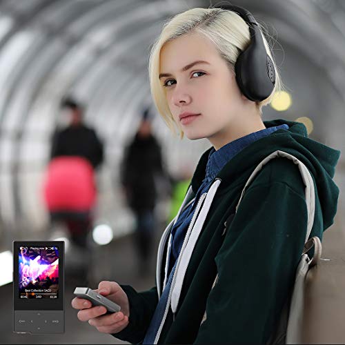 Image of HIDIZS AP60 aa€¦ Bluetooth MP3 Player Digital Audio Player HiFi Lossless Music Player Hi-Res Audio Player with SD Card Slot,Support Up to 256GB (Black)