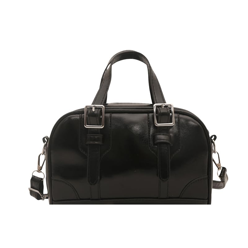 Borsa a tracolla da donna in pelle PU, grande capacità, con