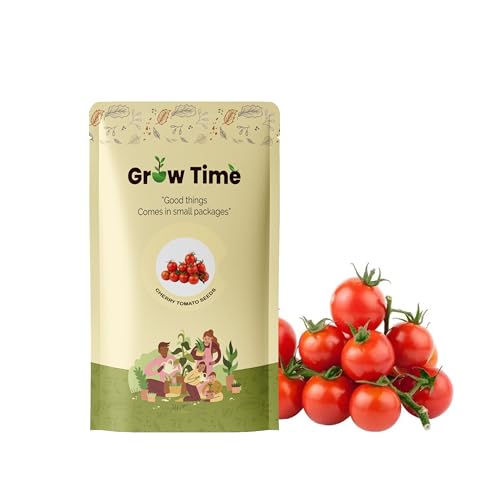 Image of Cherry Tomato Vegetable Seeds, Vegetable Seeds for Home Gardening, Vegetable Planting Seeds for Kitchen, Cherry Tomato Seeds (Cherry, Pack of 1g)