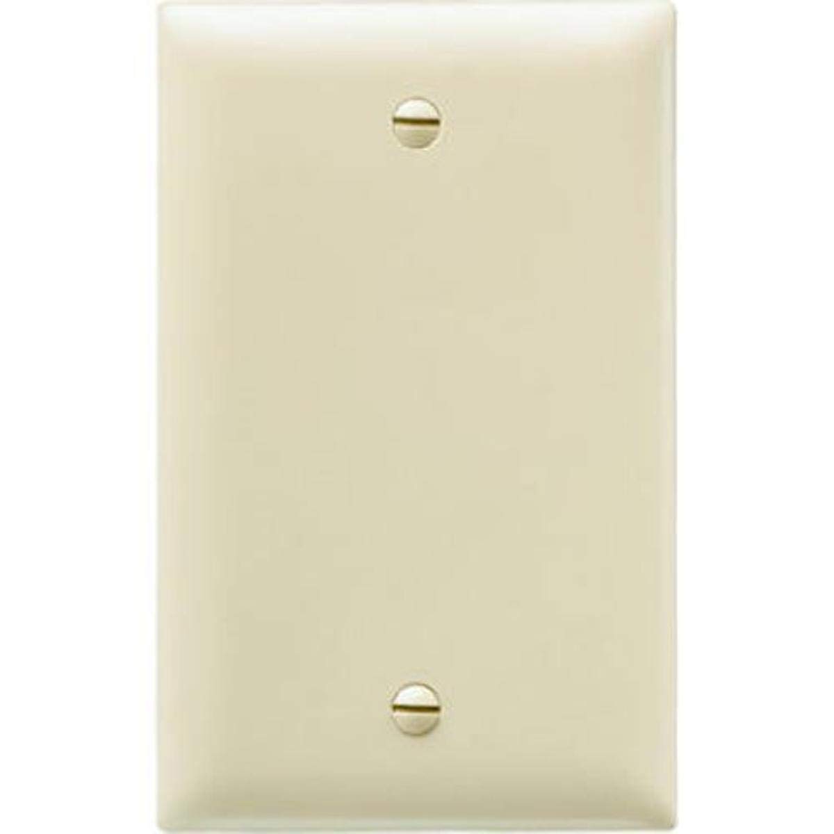 Wall Plate, Blank, Urea, Ivory