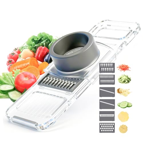 ZKIRON Multifunctional Handheld Mandoline Slicer for Kitchen – Sharp Vegetable