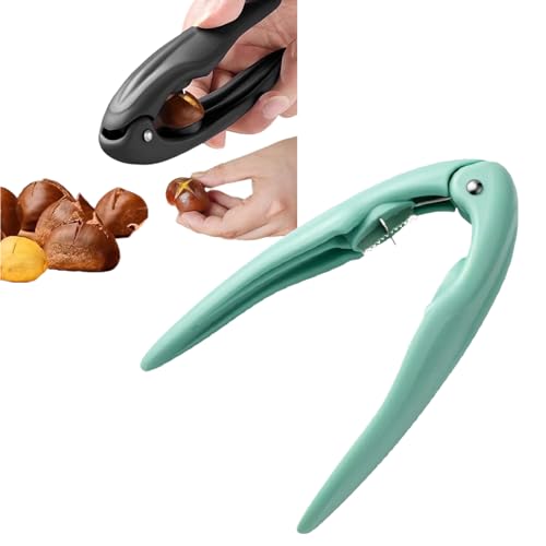 Shnmersy 栗カッター 栗むき器 皮むき 栗 くりむき器 十字切り 鋸歯状 栗皮むき ナッツクラッカー 省力 操作簡単 滑り止め 栗の鬼皮・渋皮むき 耐久性 多機能 栗の皮をむく 道具 キッチンツール 便利小物
