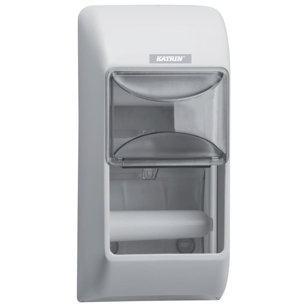 Katrin 92384 Toilet Dispenser, 2-Roll, White