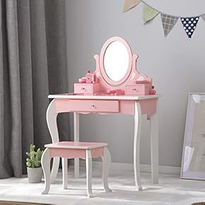 2点セットおままごとドレッサー 三面鏡 化粧台 207-140 217-140 2点セットおままごとドレッサー 三面鏡 化粧台 207-140 217-140