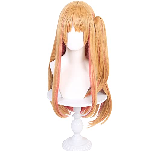 Ruby Hoshino Wig & Cosplay Anime Oshi no Ko Costume Wig for Women and Girls, Ruby Hoshino/Kana Arima