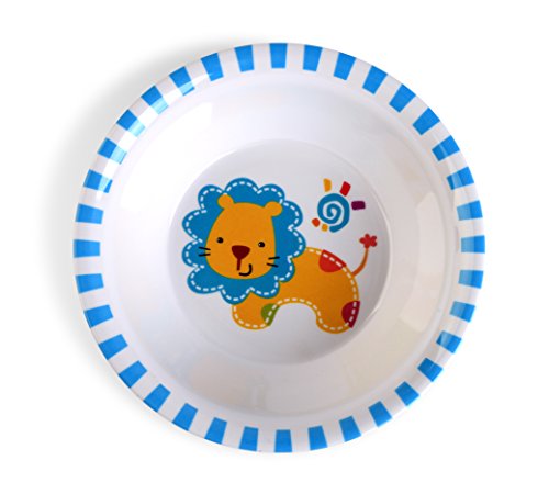 Culina Kids Melamine Dinnerware - Lion. Set of 5