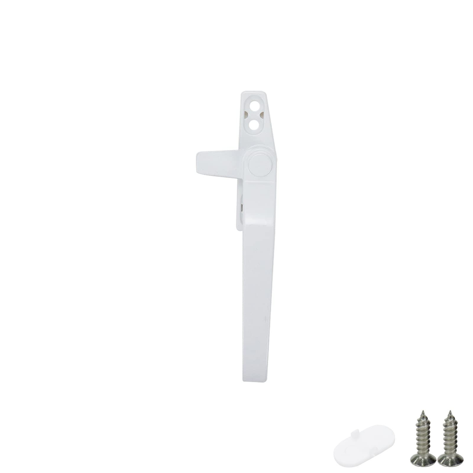 Savagrow Casement Window Locking Handles (2 Pack) - Aluminum Alloy, Black, 140x40x42mm, Left & Right Hand