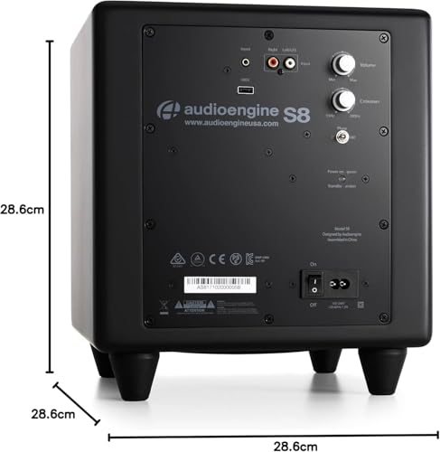 Audioengine A2+ Desktop 24 Bit Wireless Bluetooth Desktop Speakers - 60W Computer Speakers for Music and Gaming