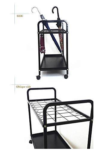 Support de parapluie d'entrée de bureau et hôtel pour sol propre