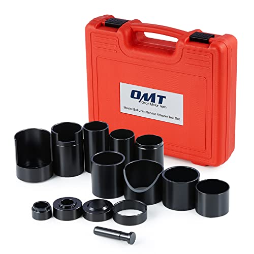 Orion Motor Tech Pickup Truck Ball Joint Press Adapters Tool Kit, U/Ball Joints Removal Separator Compatible with Most Ford F-Series, Chevy Silverado, Dodge Ram and GMC Sierra, Works w/C-Frame Press