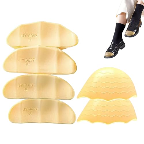 Relleno para zapatos: inserción acolchada para los dedos, equilibrador de pies flexible, soporte de espuma transpirable, ayuda para espaciar antideslizante, potenciador de comodidad premium | Relleno