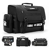 Cwatcun Camera Sling Bag, Waterproof Multifunction Photography Tactica Camera Crossbody Bag with Tripod Holder & Removable Accessory Bags for DSLR/SLR/Mirrorless Cameras - Large