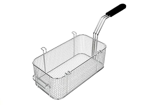 Frittierkorb Gastro LxBxH 310x160x115 mm Stahl verchromt Fritteusenkorb für MKN