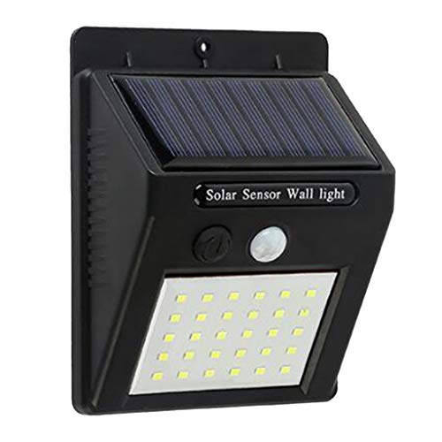 Baoblaze Solar Light Outdoor 20LED Wireless Waterproof Segurança Solar Motion Sensor Light