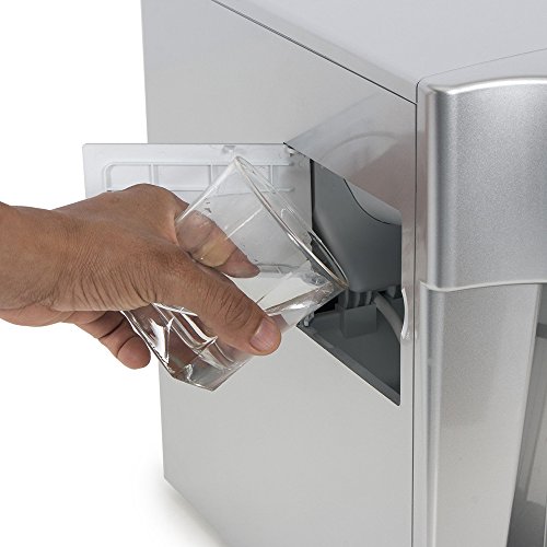 Gino Gelati GG-500 Water Digitaler Eiswürfelbereiter mit Eiswasserfunktion Eiswürfelmaschine – Bild 5