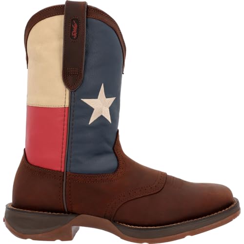 Durango Men's Patriotic Pull-On Texas Flag Western Boots