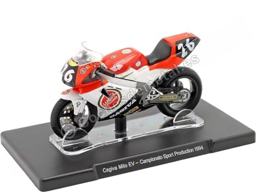 Disponibilità: In magazzino Compatibile con 1994 Cagiva Mito Nº46 Valentino Rossi Campionato Sport Production 1:18 Editorial Salvat ROSSI1044