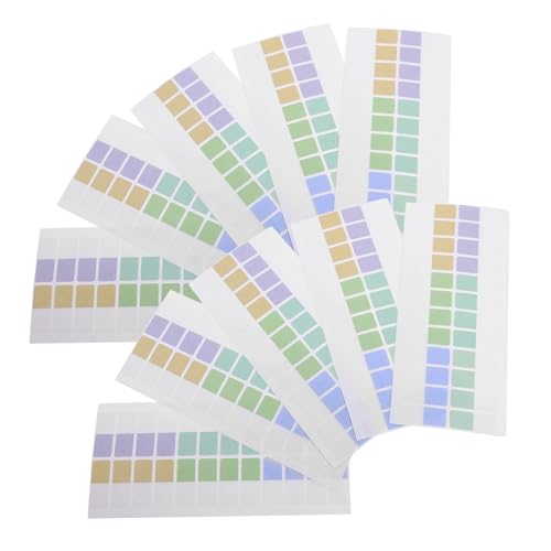 COOPHYA 10 シート 生徒 分類 ステッカー 本 読書 マーカー 本 付箋 タブ 色 メモ タブ ページ タブ 本 タブ 本 注釈 タブ 区切り タブ 貼り付け 付箋 ページ タグ