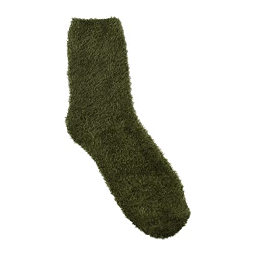 Image of BambooMN Women's Super Soft and Cozy Feather Light Fuzzy Socks - Multiple Color Options - Two Sizes - Value Packs