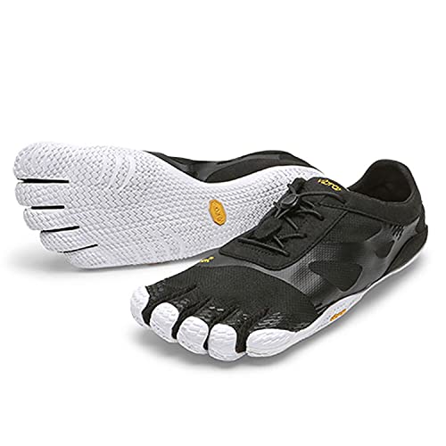 Vibram FiveFingers Men's KSO Evo (Black/White, Numeric_12)