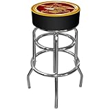 Anheuser Busch Padded Swivel Bar Stool