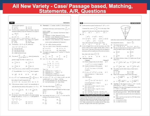 Image of Disha GoTo Guide for CUET (UG) 2026 Mathematics with 16 Previous Year Questions & 10 Practice Sets 5th Edition | NCERT Coverage, PYQs & Practice Question Bank | MCQs, AR, MSQs & Passage Questions