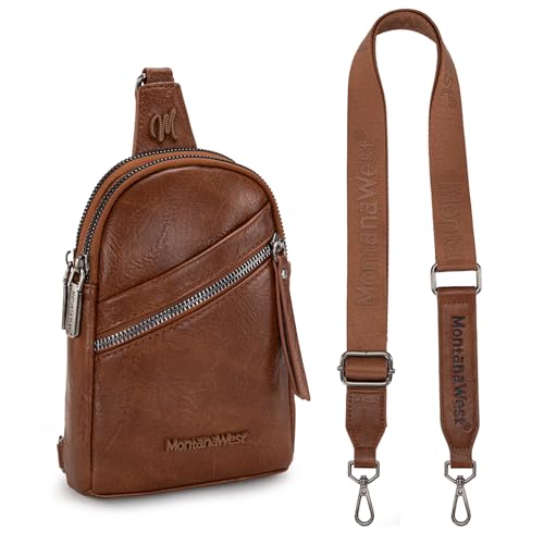 Image of Montana West Small Crossbody Sling Bag for Women Cute Cross Body Fanny Pack Purse
