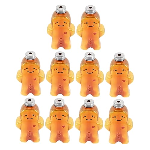 10pcs 700ml PET Drink Bottles with Caps for Milk Juice and Beverages Ideal for Parties and Events Reusable Beverage Containers