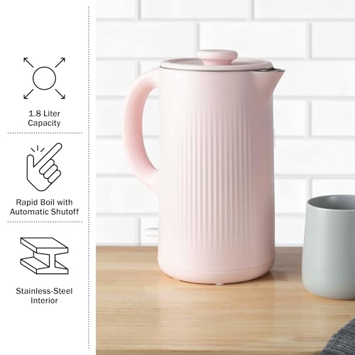 Hervidor Eléctrico Classic Cuisine 1.8L Rosa miniatura 3
