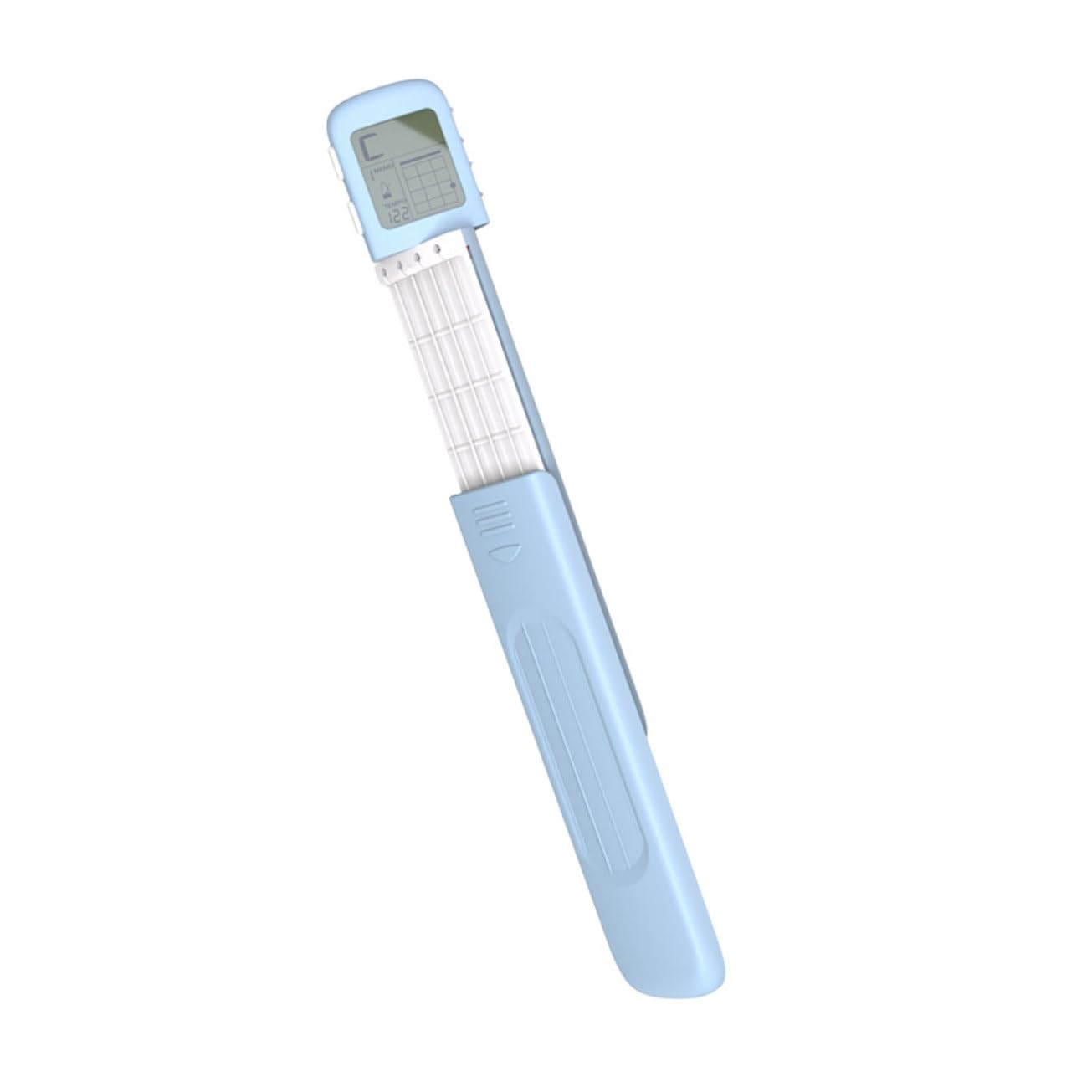 Esercitatore per Accordi Ukulele Portatile Blu in Abs per Principianti | Aiuto Didattico per Corda, 1 Pezzo, Formato Tascabile, Riferimento Pratico per Esercizi Quotidiani