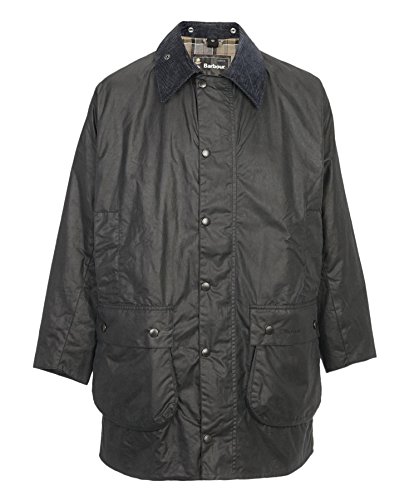 Barbour Men's Border Jacket, Sage, Size 48