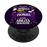 non una strega sono una fioraia regalo vendita di fiori popsockets popgrip intercambiabile