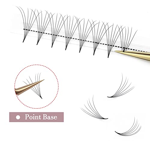Higu clace Eye s 5D 0.07 C Curl Mix 10-15mm Volume Eye Pointed Base Middle Stem(5D 0.07 C Mix 10-15), 5D 0.07 C MIX(10-15) - Image 3