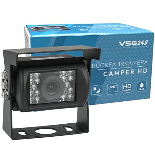 VSG24 Camper HD Rückfahrkamera Wohnmobil Wohnwagen/Rückfahrsystem Camera/Nachtsicht &...
