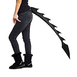 Extra Long Supersoft Dragon Tail, 40 inches (Black)