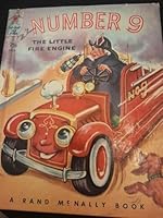 Number 9, The Little Fire Engine (Tip-Top Elf Book, #8708) B000NUP9XU Book Cover