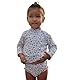 Petit Bateau Baby Mädchen A0CTV Langarm-Anti-UV-T-Shirt, Weiß/Mehrfarbig, 3 Jahre
