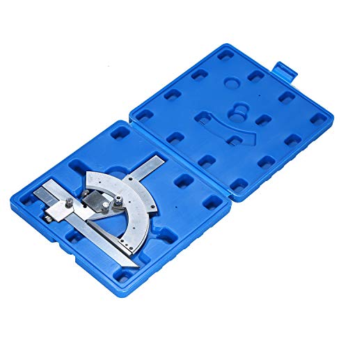 Protractor Universal Profesional de Acero Carbono 0-320° miniatura 5