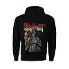 Slipknot Unisex Adult Burn Me Away Back Print Zipped Full Zip Hoodie (S) (Dark Grey) #1