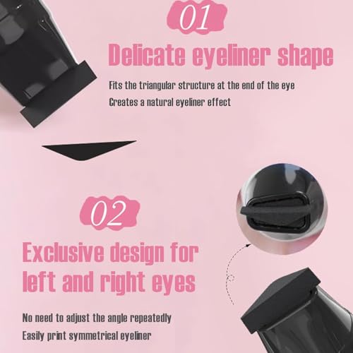 Set de 2 delineadores gel con sello plegable negro+ marrón miniatura 5